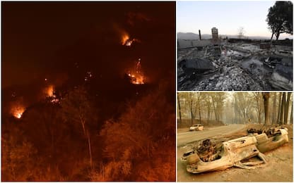Incendi in California, 50 morti e centinaia di dispersi