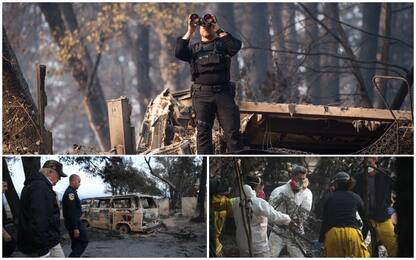 Incendi in California, 76 morti e oltre 1.000 dispersi