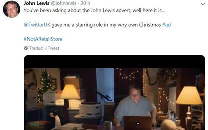 Stesso nome del brand John Lewis, star su Twitter nello spot di Natale