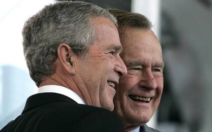 Bush senior e gli incontri storici, da Gorbaciov al Papa