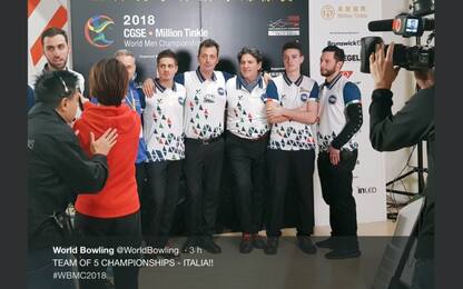 Bowling, l’Italia è campione del mondo