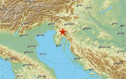 Terremoto in Slovenia, scossa avvertita anche a Trieste