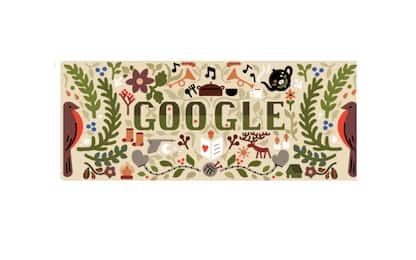Google, il doodle sulle feste di dicembre nel mondo