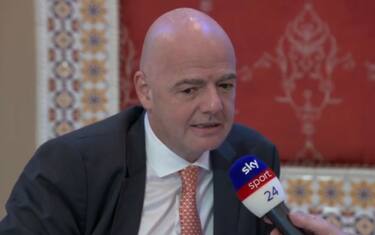 Razzismo e violenza, presidente Fifa Infantino: leggi dure come in Gb