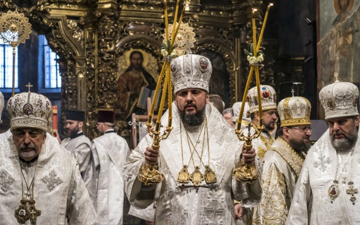 Natale Chiesa Ortodossa.Dall Ucraina Alla Macedonia Le Celebrazioni Per Il Natale Ortodosso Foto Sky Tg24