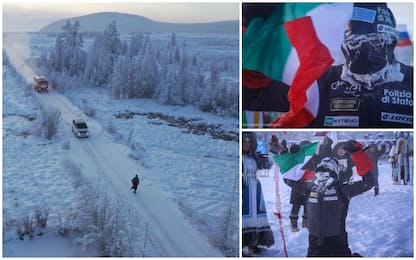 Corsa di 39 km a -52 in Russia: record per poliziotto-runner Venturini