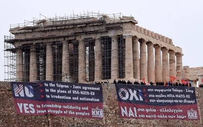 Atene, proteste per accordo su Macedonia