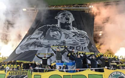Omaggio a Emiliano Sala, il tributo allo stadio del Nantes