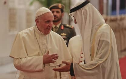 Papa negli Emirati: è il primo pontefice che visita la Penisola araba