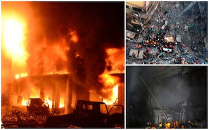 Bangladesh, incendio devastante a Dacca: oltre 70 vittime