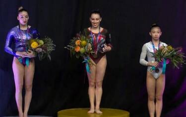 Ginnastica artistica, Vanessa Ferrari vince l'oro a Melbourne