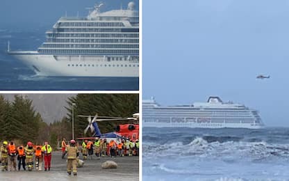 Norvegia, avaria su nave crociera: paura per 1.300 persone a bordo