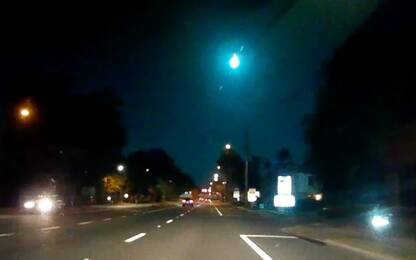 Gigante meteora verde avvistata in Florida. VIDEO