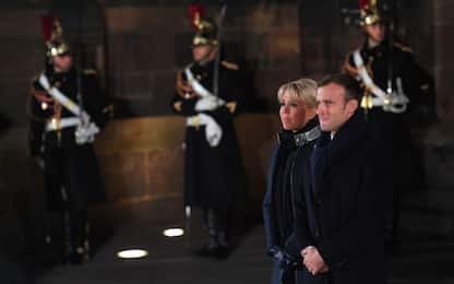 Macron e la moglie Brigitte, dall'incontro al liceo all'Eliseo. FOTO