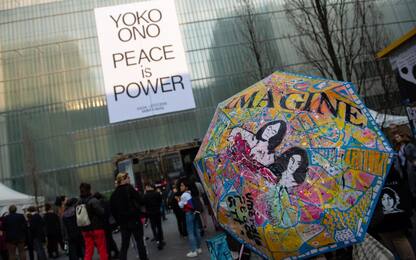 Lipsia, inaugurata la mostra di Yoko Ono “Peace is power”