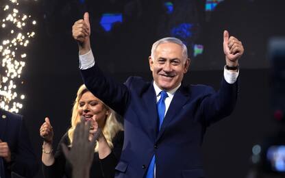 Elezioni in Israele, la vittoria di Netanyahu. FOTO