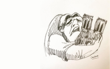 Notre-Dame, il mondo piange sui social. FOTO