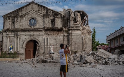 Terremoto Filippine, nuova scossa di magnitudo 6.4