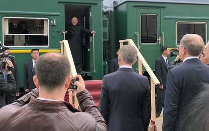 Kim Jong-un arriva in Russia per incontrare Putin. Il video
