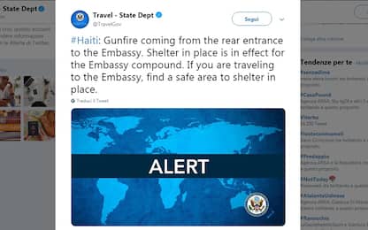 Haiti, sparatoria in ambasciata Usa: “Situazione risolta”