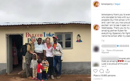 Luke Perry, la figlia gli dedica una scuola in Malawi