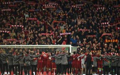 Champions, impresa Liverpool. Anfield canta "You'll never walk alone"