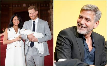 Royal baby, Clooney non sarà il padrino del figlio di Meghan e Harry