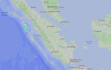 Terremoto in Indonesia, scosse sull'isola di Sumatra