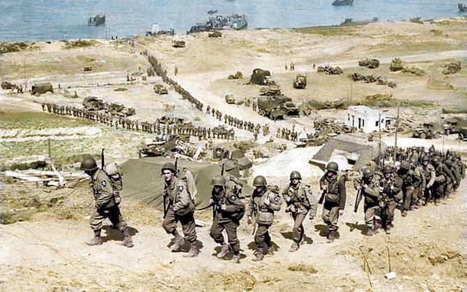 Sbarco In Normandia Cosa Accadde Il 6 Giugno Di 75 Anni Fa Le Foto A Colori