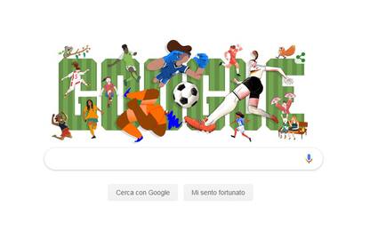 Al via i Mondiali di calcio femminile 2019, il doodle di Google