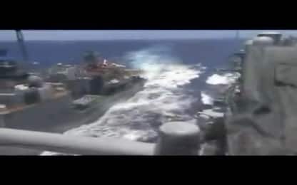 Navi da guerra Russia-Usa sfiorano scontro nel Mar Cinese. VIDEO