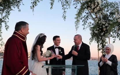 Turchia, si sposa Mesut Özil: il testimone è Erdogan