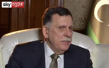 Al-Serraj a Sky Tg24: "Si rischia una migrazione senza controllo"