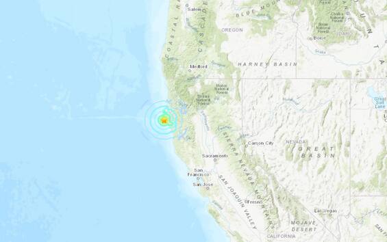 Terremoto In California, Scossa Di Magnitudo 5.6 | Sky TG24