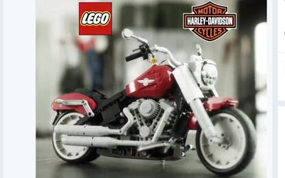 La Lego riproduce la Harley Davidson Fat Boy