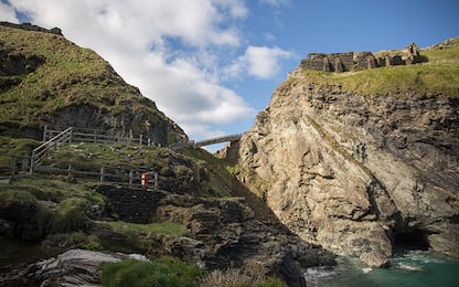 Un nuovo ponte per il castello di Re Artù in Cornovaglia. VIDEO