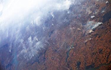Incendi in Amazzonia, le foto di Luca Parmitano dallo Spazio