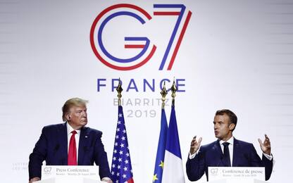 G7, Macron e Trump chiudono il vertice di Biarritz 