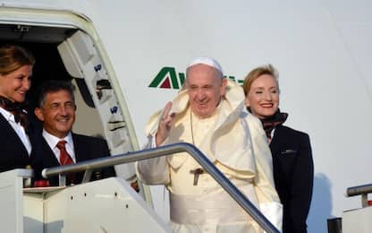 Papa Francesco vola in Africa, prima tappa in Mozambico