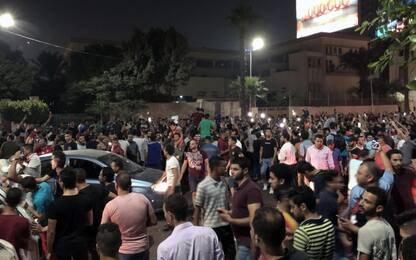 Egitto, in centinaia in piazza Tahrir per protestare contro al-Sisi