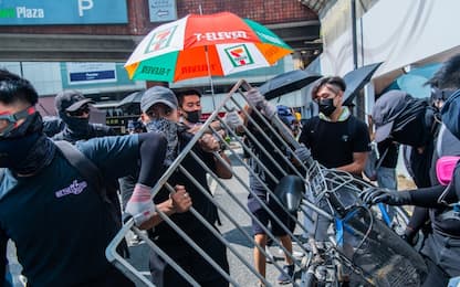 Proteste a Hong Kong, feriti e decine di arresti. VIDEO