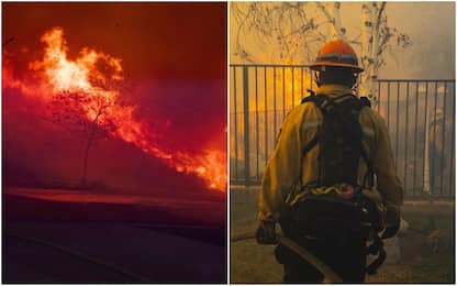 Incendio a Los Angeles, un morto e 100mila evacuati. VIDEO