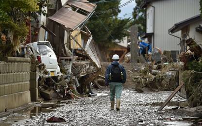 Giappone, 70 morti a causa del tifone Hagibis. FOTO