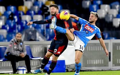 Napoli-Genoa 0-0: video e highlights della partita di Serie A