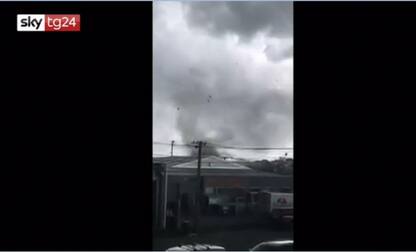 Nuova Zelanda, tornado a Christchurch, due feriti. VIDEO