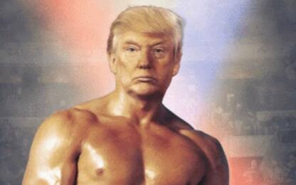 Donald Trump come Rocky Balboa, l'ultima del Presidente su Twitter