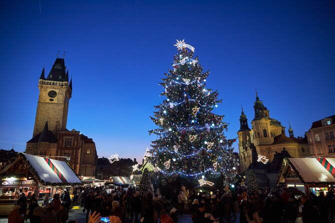 Gli Alberi Di Natale Piu Famosi Del Mondo Foto Sky Tg24