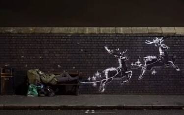 La nuova opera di Banksy a Birmingham. VIDEO
