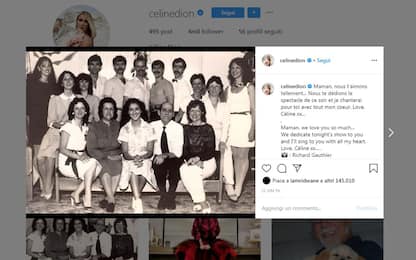 Celine Dion, lutto per la cantante: morta a 92 anni la madre Therese