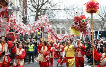 Londra, i festeggiamenti per il Capodanno cinese. FOTO
